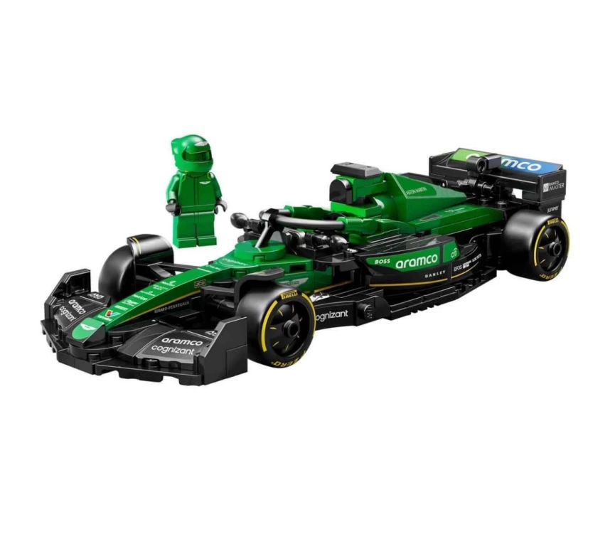 Nessiworld LEGO Speed Champions Aston Martin Aramco F1 AMR24 Yarış Arabası