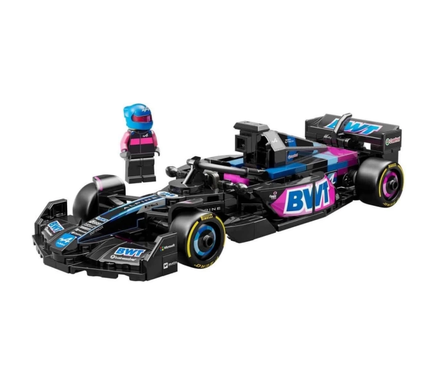 Nessiworld LEGO Speed Champions BWT Alpine F1 Team A524 Yarış Arabası