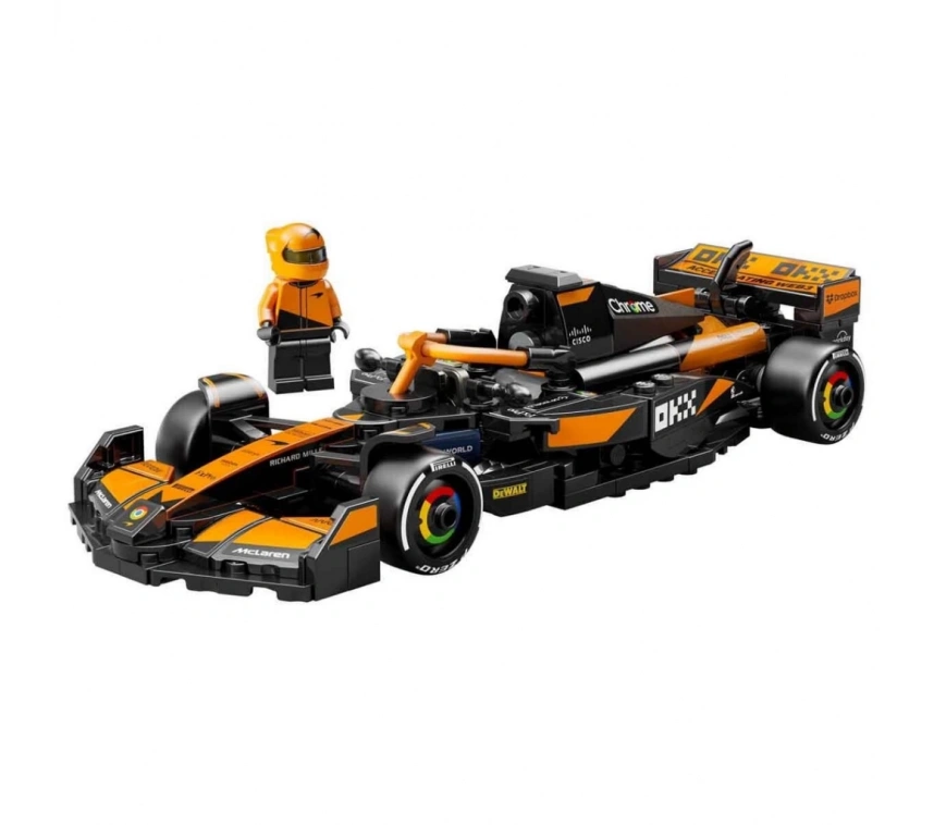 Nessiworld LEGO Speed Champions McLaren F1 Team MCL38 Yarış Arabası