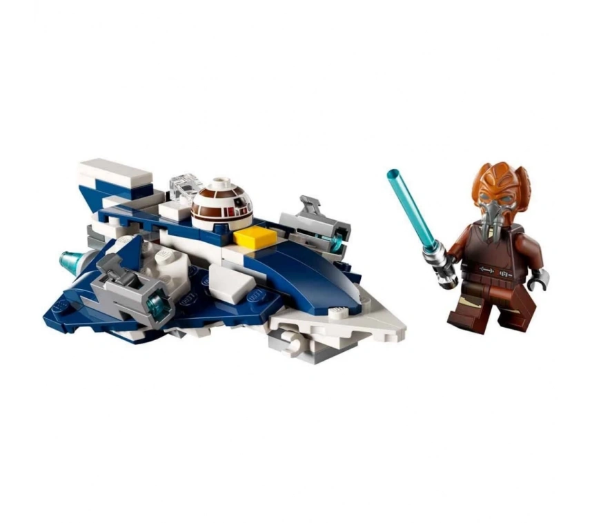 : Klon Savaşları Plo Koonun Jedi Starfighter Mikro Savaşçısı 75400