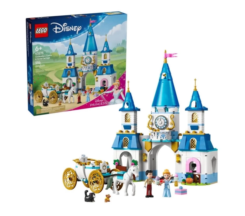 Nessiworld LGP43275 Lego Disney Sindirella Şato ve At Taşıyıcı