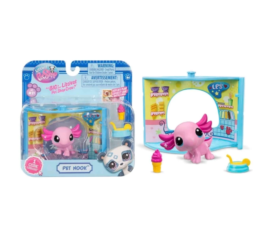 Nessiworld Littlest Pet Shop Miniş ve Temalı Oyun Köşesi