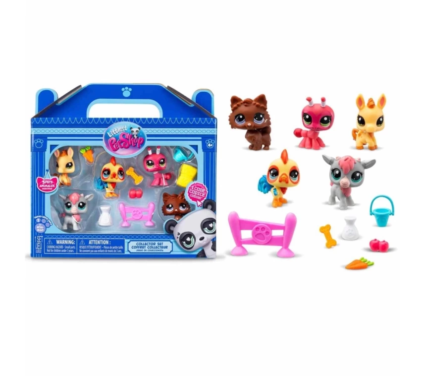 Nessiworld Littlest Pet Shop Minişler 5li Figür Seti S1