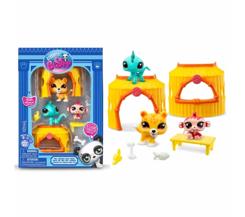Nessiworld Littlest Pet Shop Minişler Orman Oyun Seti S1