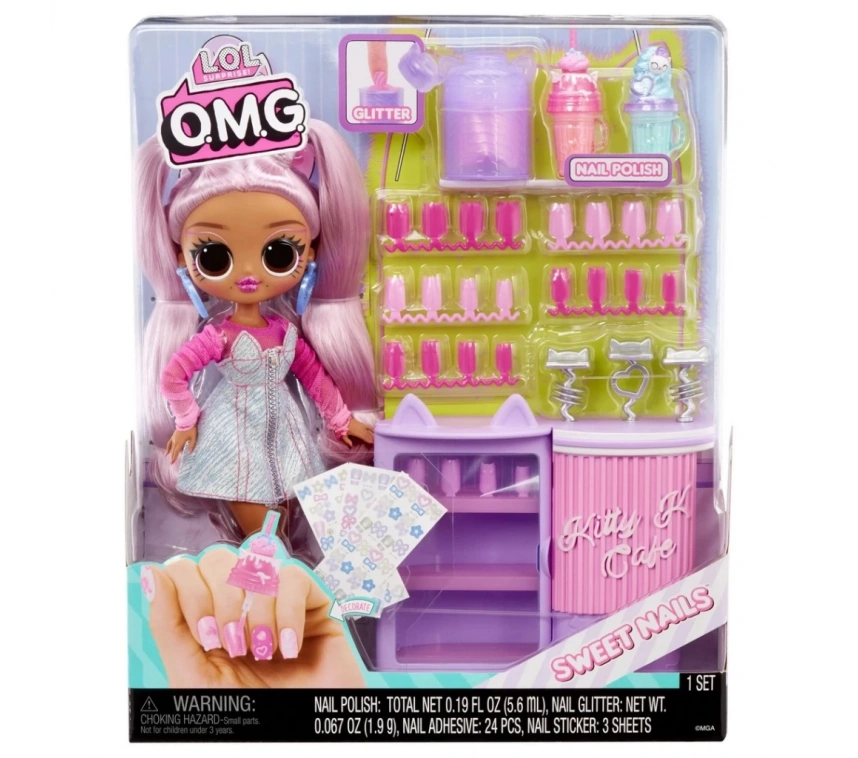 Nessiworld L.O.L. Surprise Sweet Nails OMG Kitty K Kafe