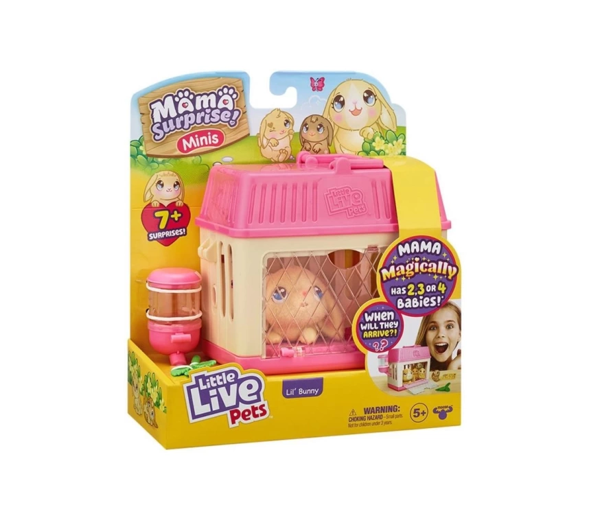 Nessiworld  LP301200 Little Live Pets Anne Tavşan ve Yavruları Oyun Seti - 26511
