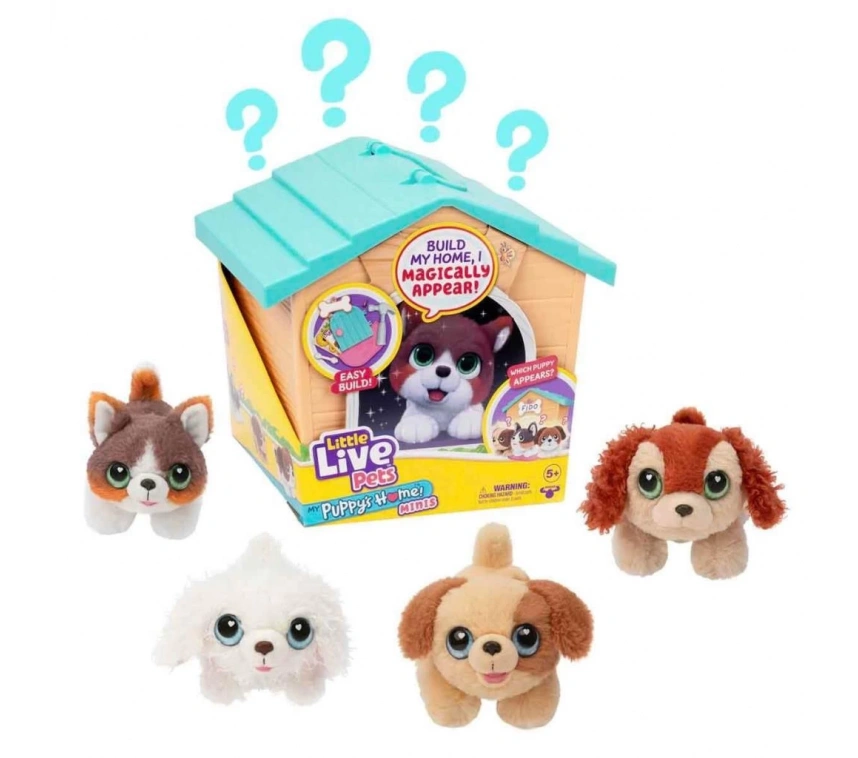 Nessiworld LPP01110 Little Live Pets Yavru Köpeğim ve Evi - 26571