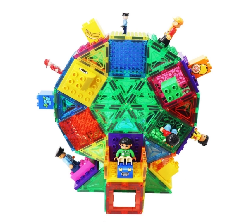 Nessiworld Magnescape Magnetic Tiles 20 Parça