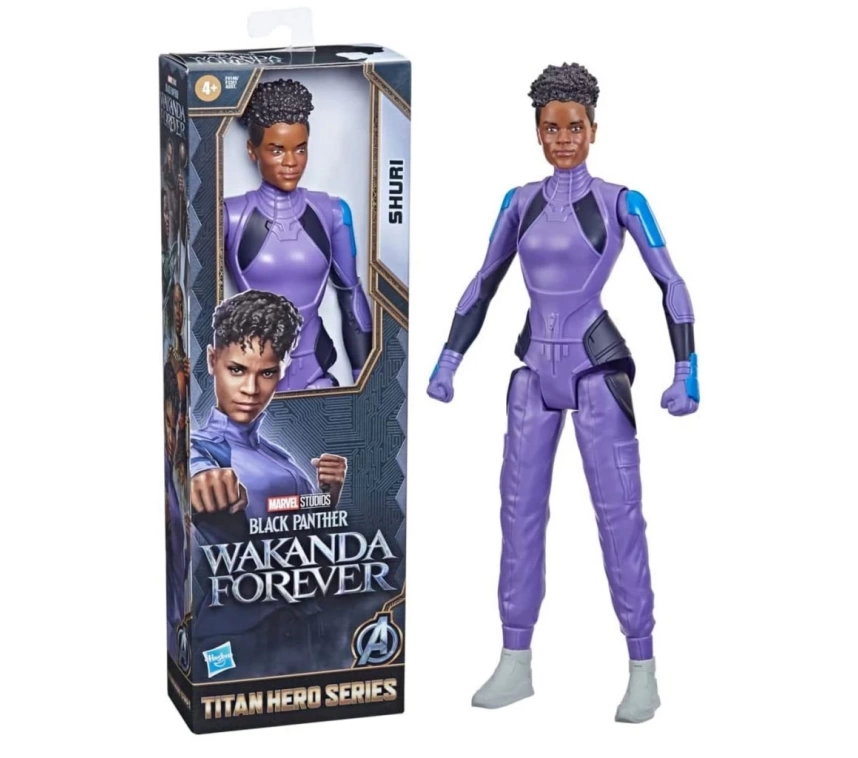 Nessiworld Marvel Black Panther Wakanda Forever Titan Hero Figür F3351