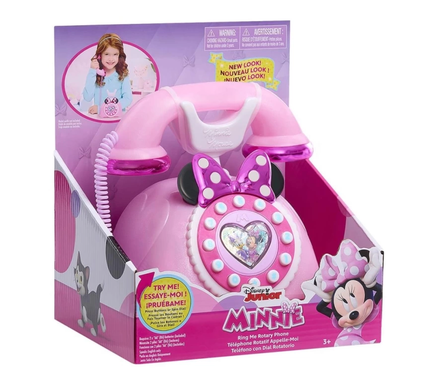 Nessiworld MCN39000 Minnie Sesli ve Işıklı Nostaljik Telefon
