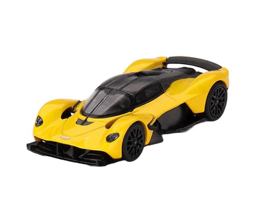 Nessiworld Mini Gt 1/64 Aston Martin Valkyrie Sunburst Yellow
