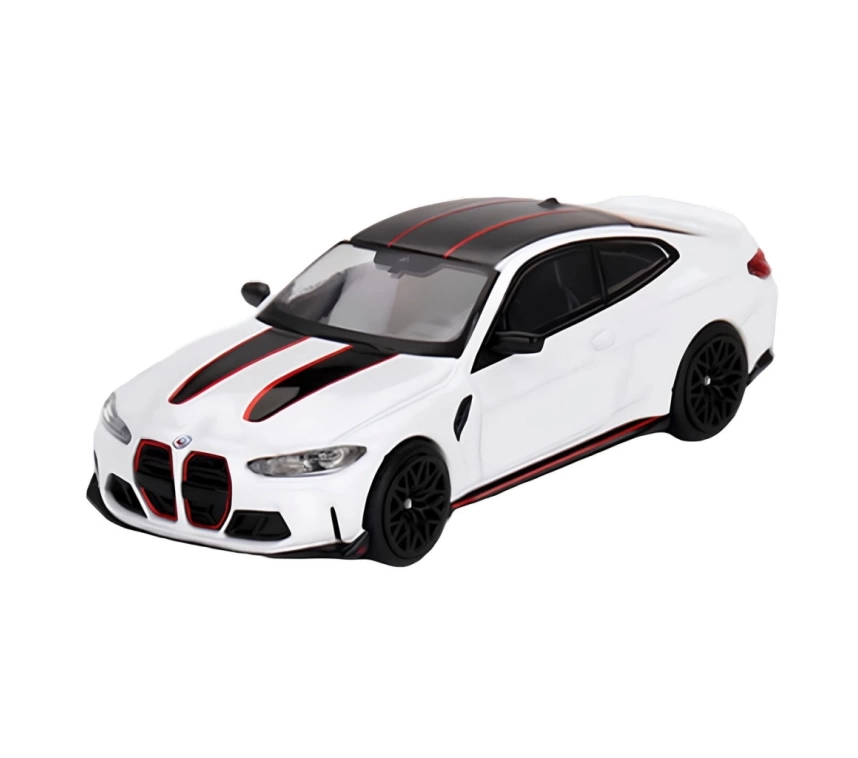 Nessiworld Mini GT 1/64 BMW M4 CSL Alpine White