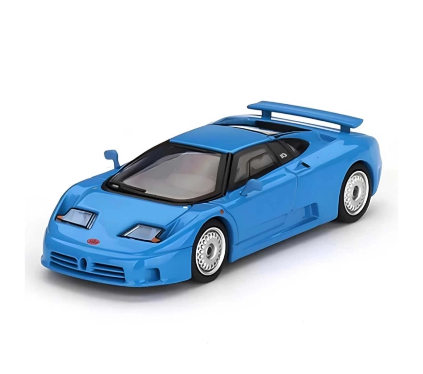 Nessiworld Mini Gt 1:64 Bugatti EB110 GT Blue Bugatti