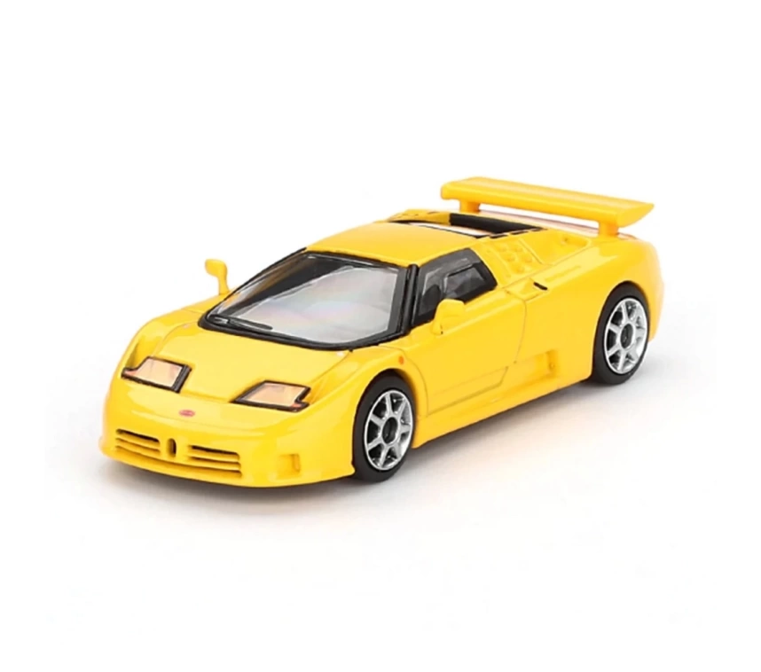 Nessiworld Mini GT 1/64 Bugatti EB110 Super Sport Giallo Bugatti