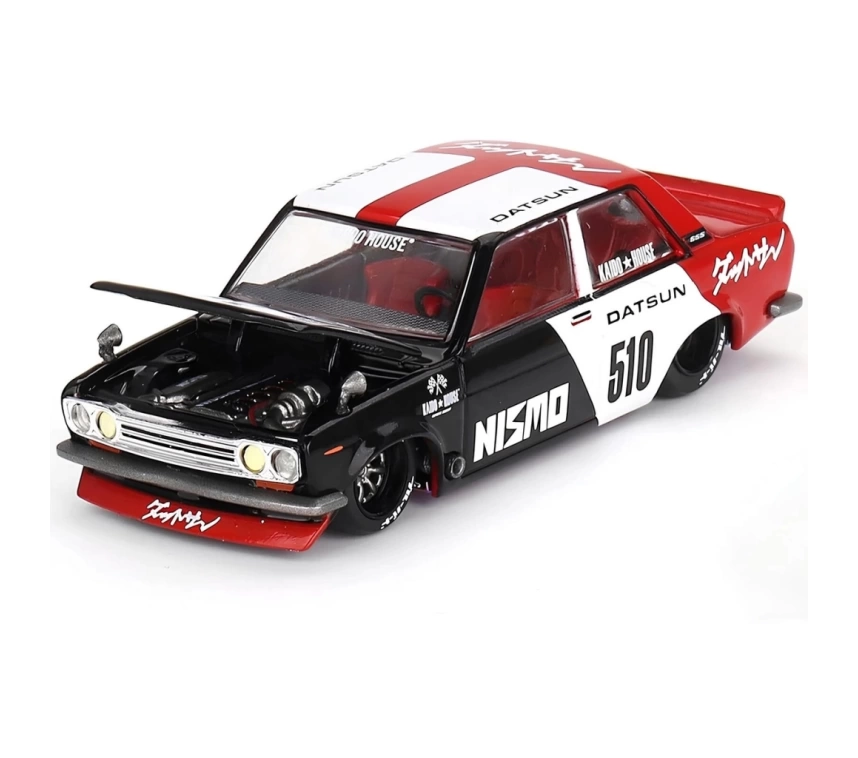 Nessiworld Mini Gt 1:64 Datsun Street 510 Racing V1