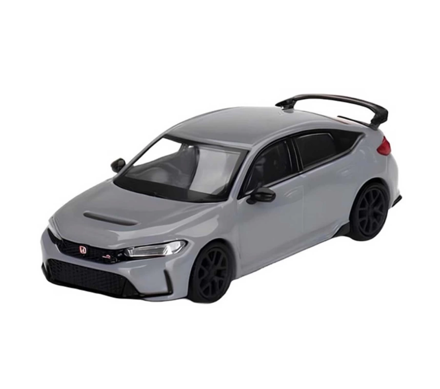 Nessiworld Mini Gt 1:64 Honda Civic Type R Sonic Gray Pearl