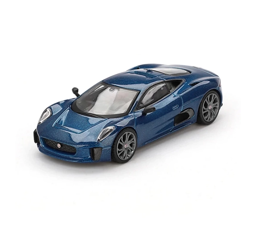 Nessiworld Mini GT 1/64 Jaguar C-X75 Blue