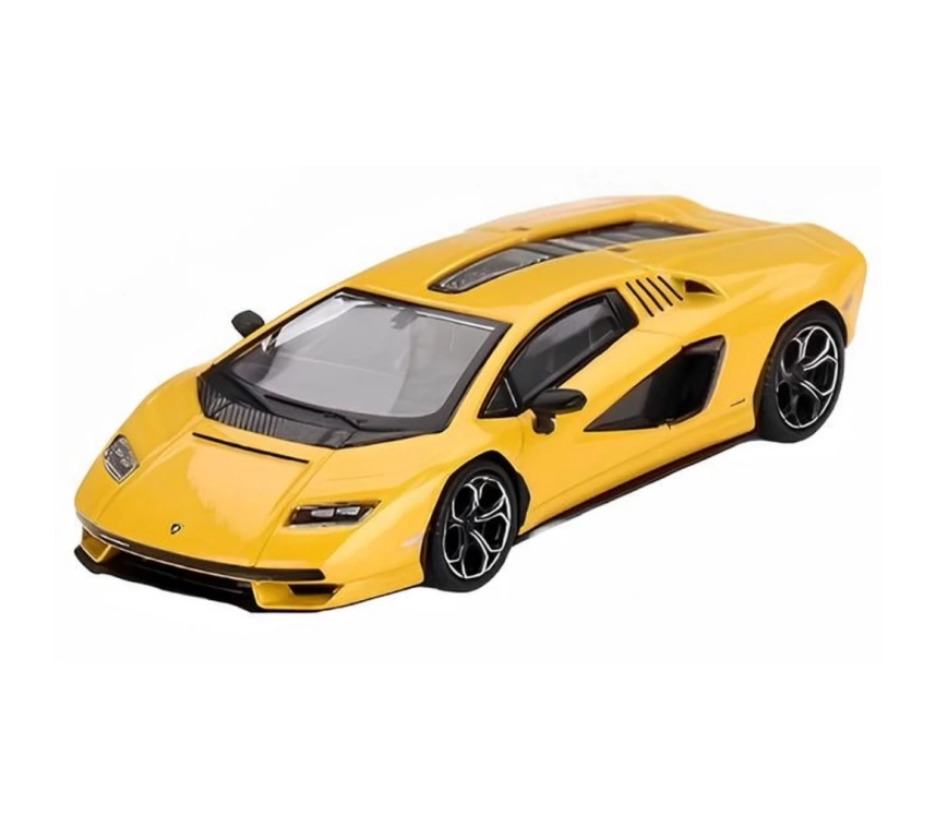 Nessiworld Mini Gt 1/64 Lamborghini Countach LPI 800-4 New Giallo Orion