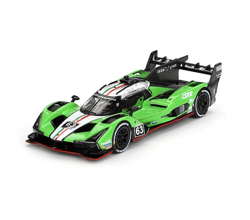 Nessiworld Mini GT 1/64 Lamborghini SC63 Iron lynx 2024 IMSA Sebring 12 Hrs