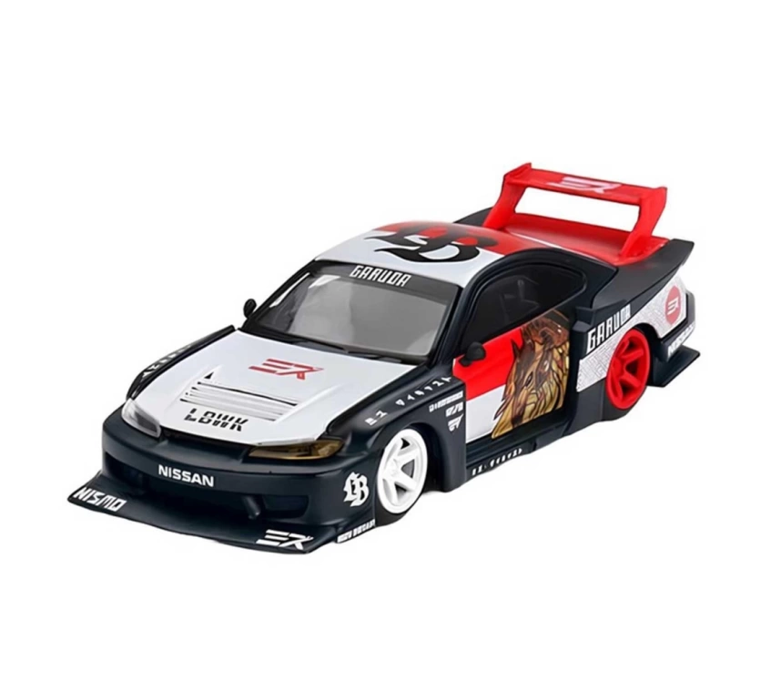 Nessiworld Mini Gt 1:64 LB-Super Silhouette Nissan SILVIA (S15)