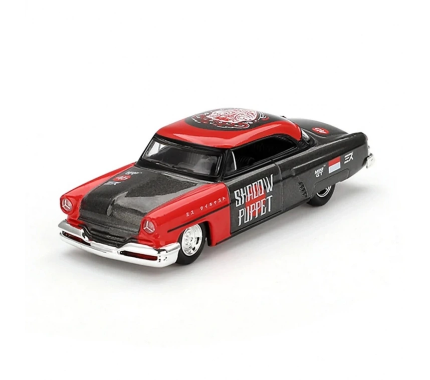 Nessiworld Mini GT 1/64 Lincoln Capri Hot Rod 1954 Shadow Puppet MINI GT x MIZU Diecast