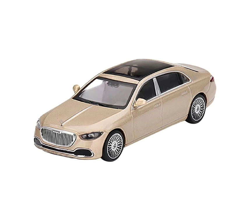 Nessiworld Mini Gt 1:64 Mercedes Maybach S 680 Champagne Metallic