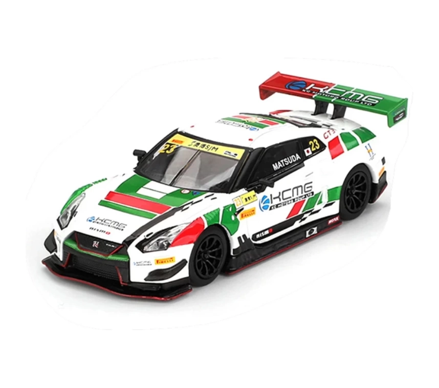 Nessiworld Mini GT 1/64 Nissan GT-R NISMO GT3 KCMG 2018 FIA GT World Cup Macau