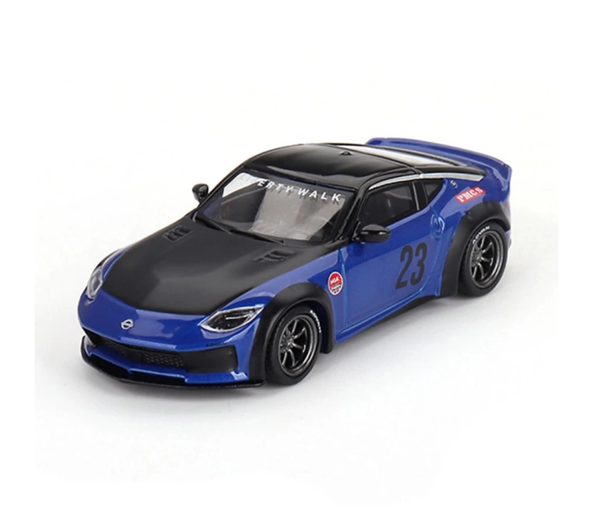 Nessiworld Mini Gt 1/64 Nissan Z LB Nation Works Serian Blue