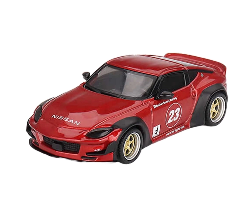 Nessiworld Mini Gt 1/64 Nissan Z Pandem Passion Red