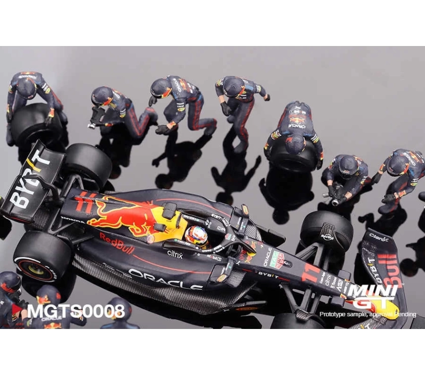 Nessiworld Mini Gt 1/64 Oracle Red Bull Racing RB18 Sergio Perez