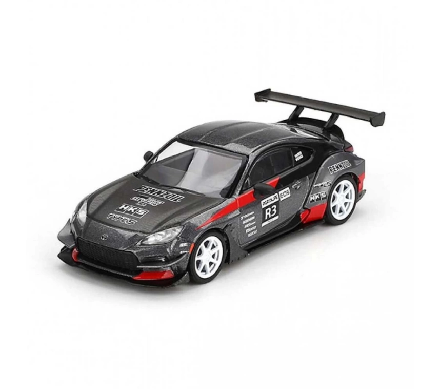 Nessiworld Mini GT 1/64 Toyota GR86 Larry Chens HKS Turbocharged GR86 MGT00820