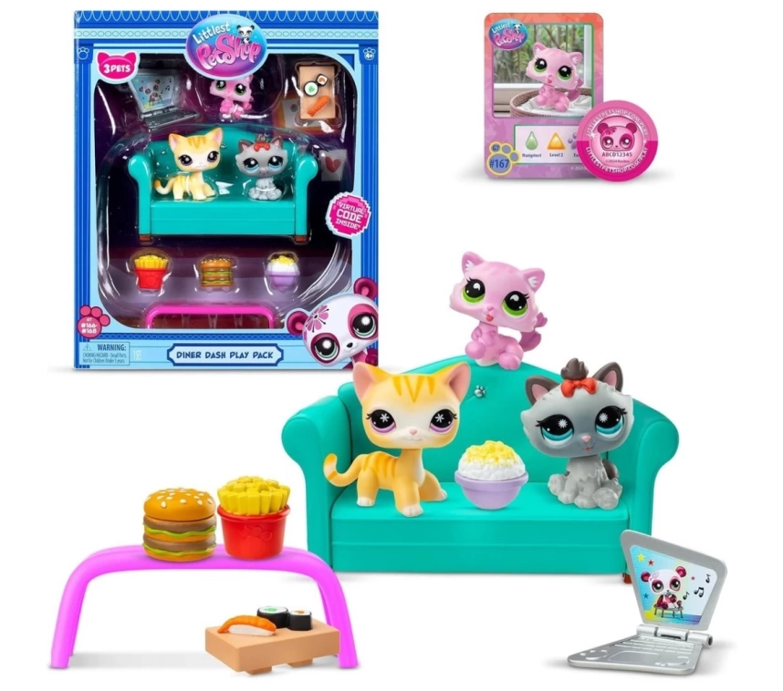 Nessiworld  Minişler Dinner Dash Figür Oyun Seti