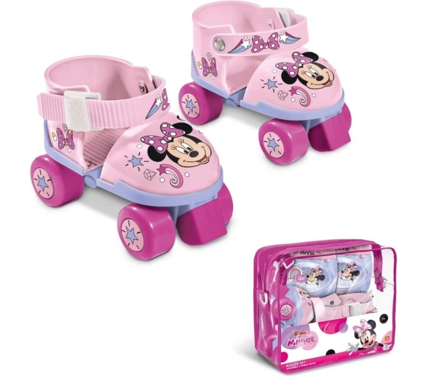 Nessiworld Minnie Dizlik Dirseklik Set Çantalı