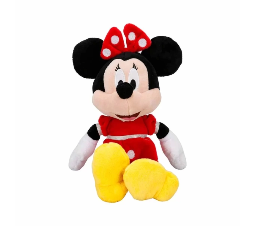Nessiworld Minnie Kırmızı Elbiseli Peluş 30 cm