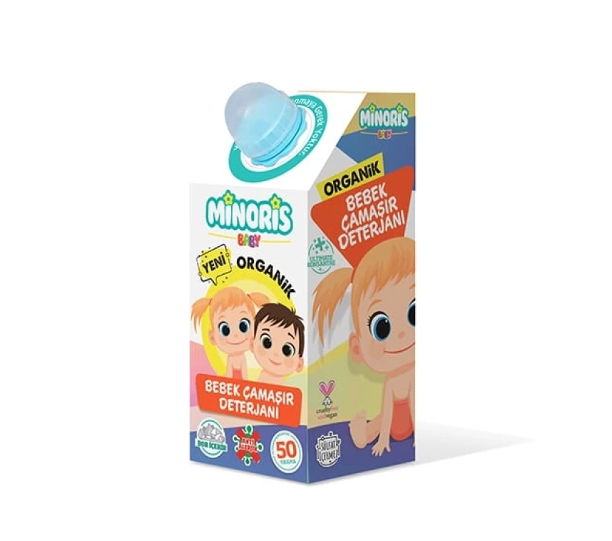 Nessiworld Minoris Baby Organik Antialerjik Bebek Çamaşır Deterjanı 1000ml