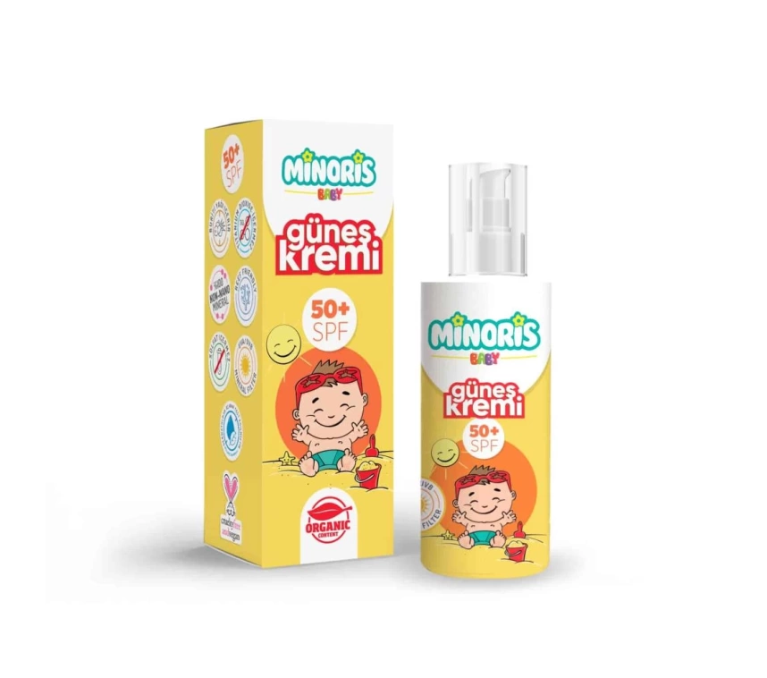 Nessiworld Minoris Baby Organik Güneş Kremi 50 Spf 150ml