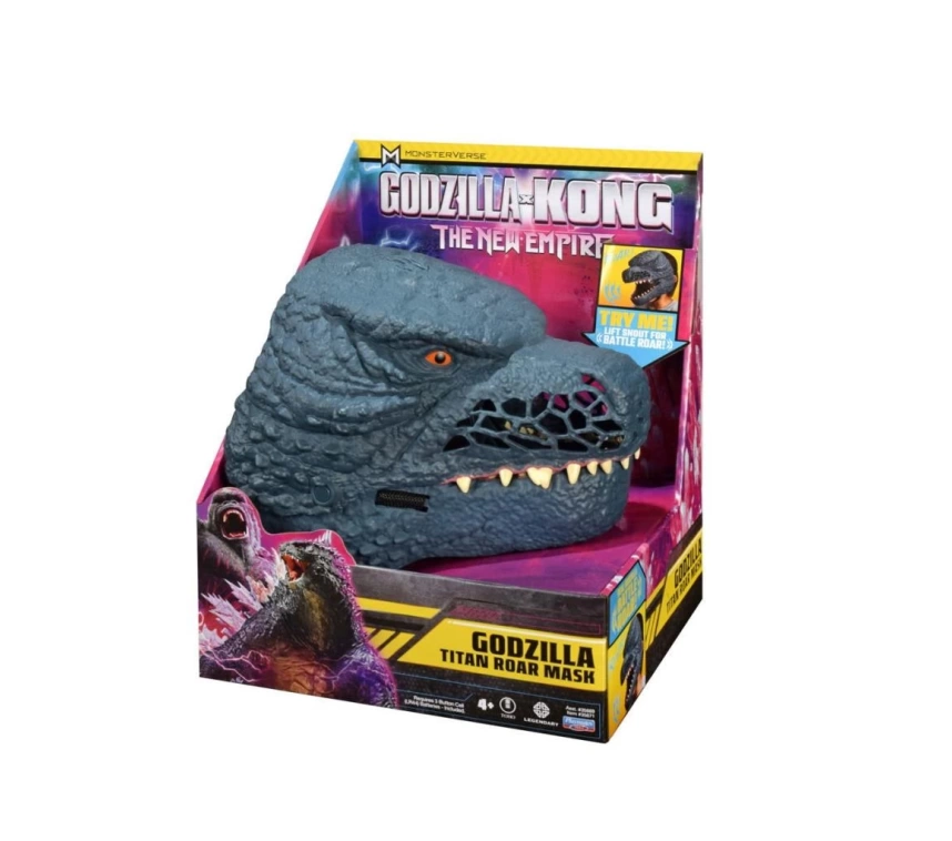 Nessiworld MN306000 Godzilla vs. Kong Sesli Maske - 35699