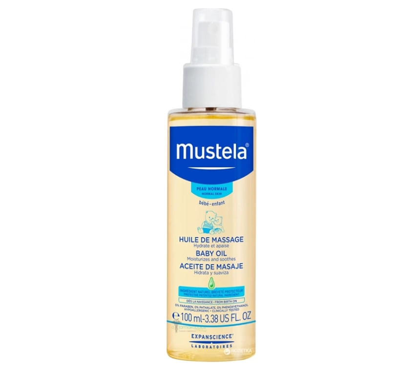 Nessiworld Mustela Massage Oil Bebek Masaj Yağı 100 ml