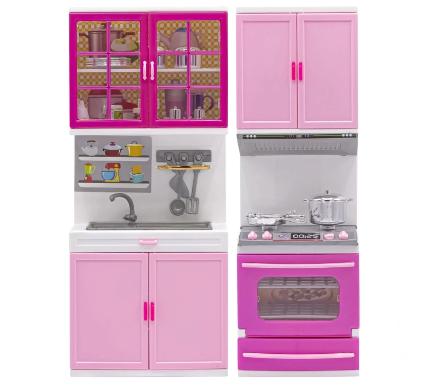 Nessiworld My Modern Kitchen Lavabolu Fırınlı 2li Set