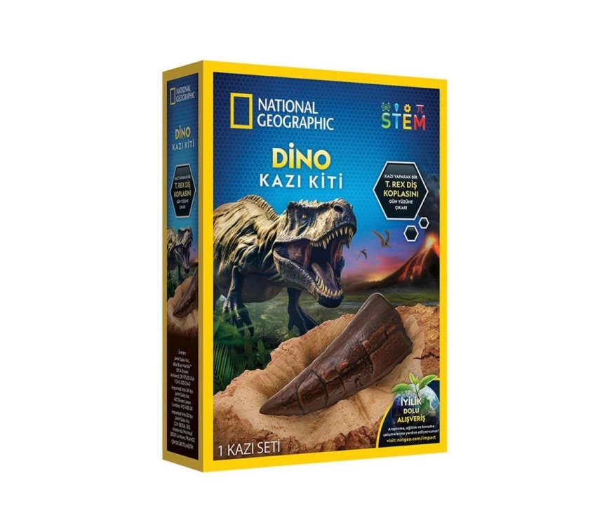 Nessiworld NAT06002 National Geographic Dino Kazı Kiti - RTNGDINO2 +8 yaş