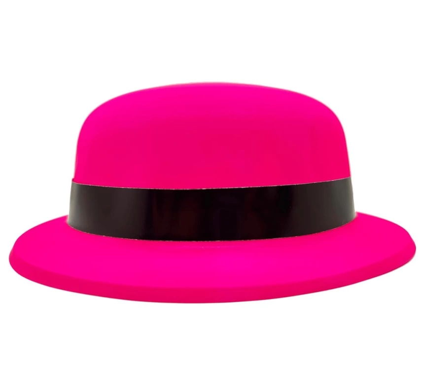 Nessiworld Neon Partisi Pembe Renk Melon Plastik Parti Şapkası