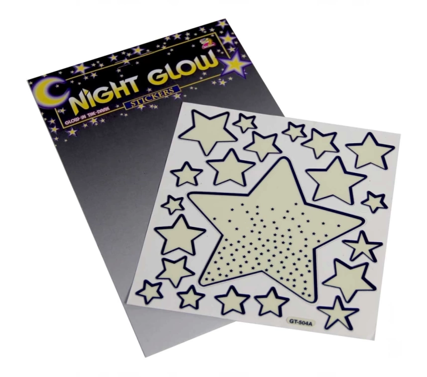 Nessiworld Night Glow Gece Karanlıkta Parlayan Yıldız Sticker