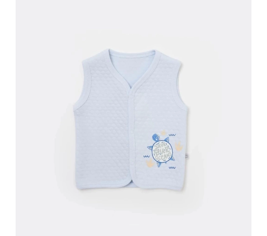 Nessiworld   Oceans Kapitone Yelek 61478 Mavi
