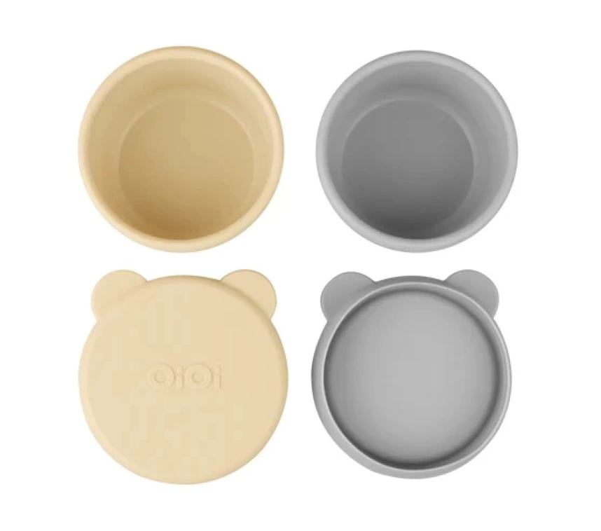 Nessiworld OiOi Kase Mini Bites Mellow Yellow / Powder Grey