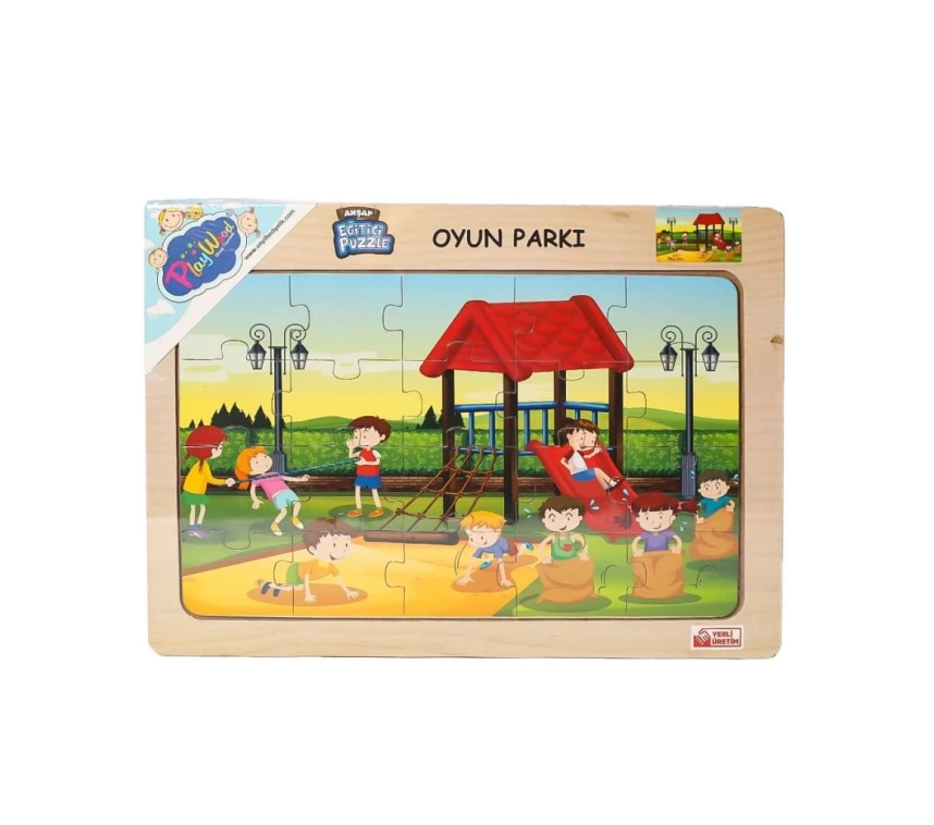 NessiWorld ONY-175-176-177-178 AHŞAP EĞİTİCİ PUZZLE OYUN PARKI