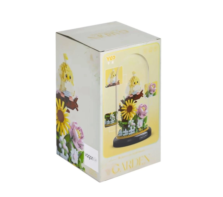 Nessiworld P1281 Panlos Fanus Çiçek 958 Parça Blok Seti -Vagon life