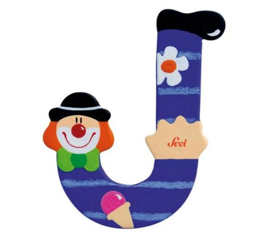 Nessiworld Palyanço Ahşap Harf J