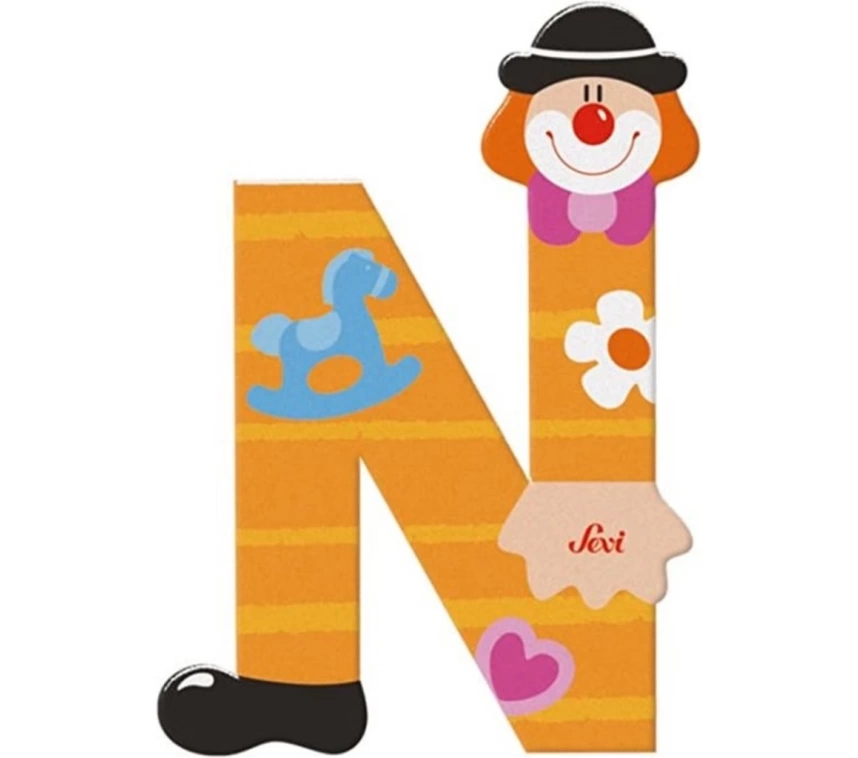 Nessiworld Palyanço Ahşap Harf N
