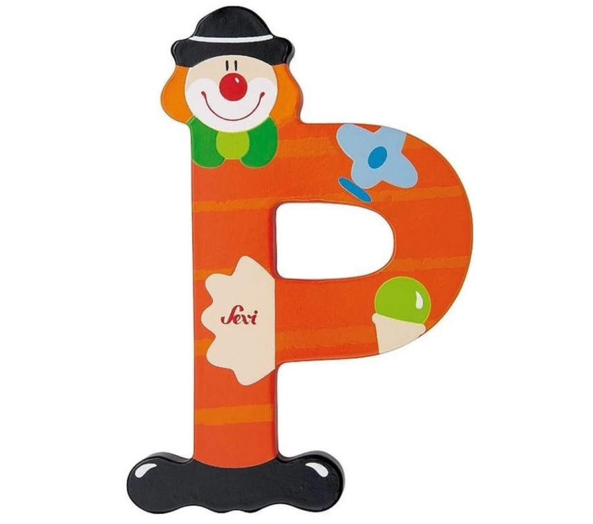 Nessiworld Palyanço Ahşap Harf P
