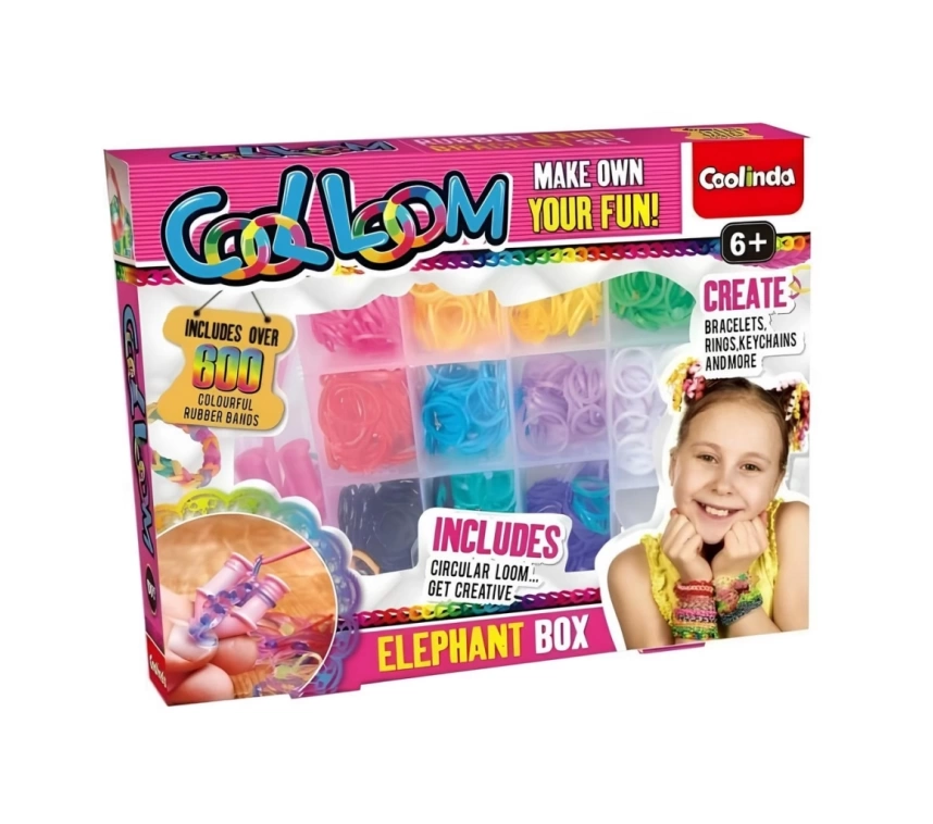 Nessiworld Paulinda Cool Loom Elephant Box Hobi Set S00095692